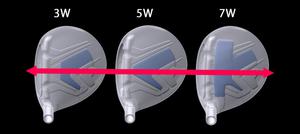 Gậy golf Fairway wood Honma Beres Aizu 3 Sao