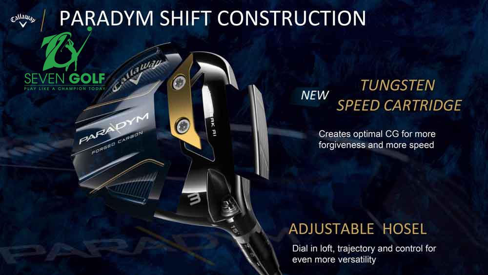 Gậy gỗ Fairway wood Callaway Paradym Triple Diamond 