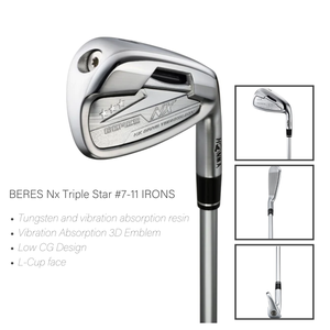 Bộ gậy sắt irons Honma Beres NX 3 sao (#5~11, AW, SW)