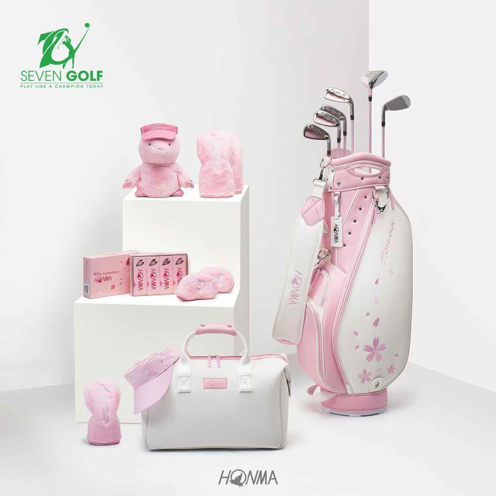 Bộ Gậy Golf Nữ Honma 65th Anniversary Với Sắc Hồng Tuyệt Đẹp